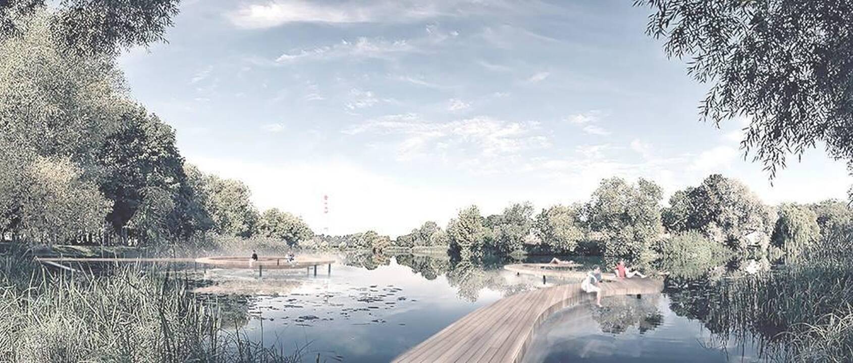 Pinigai: ketinama siekti ES lėšų Malūno parko teritorijai sutvarkyti.