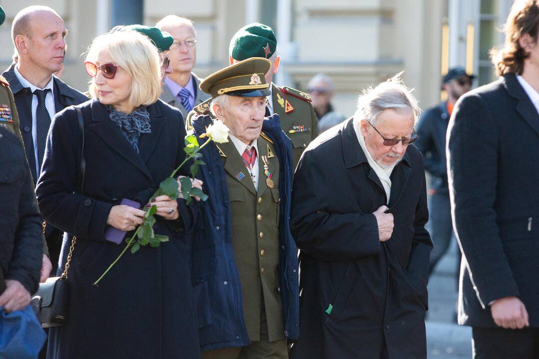 A. Ramanausko-Vanago laidotuvės