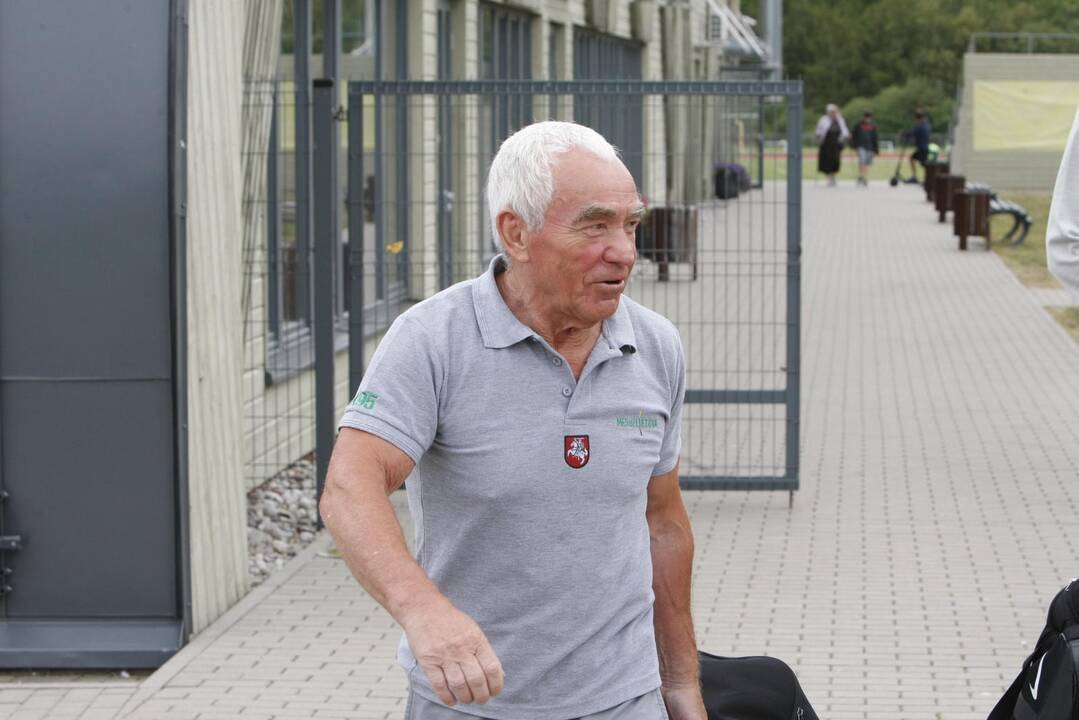 Krepšinio rinktinės treniruotė Palangoje