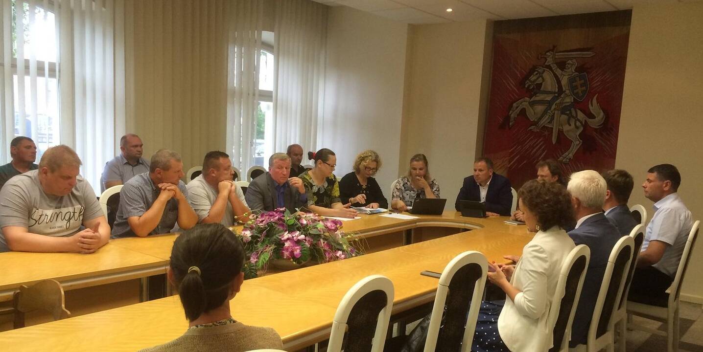 Diskusija: vienas iš susitikimų su žvejų atstovais, kuris vyko Klaipėdos miesto savivaldybėje.