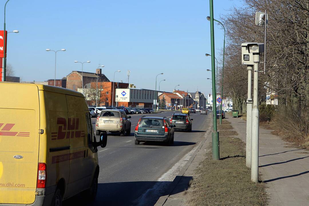 Klaipėdiečius „nušovė“ daugiau nei 100 kartų