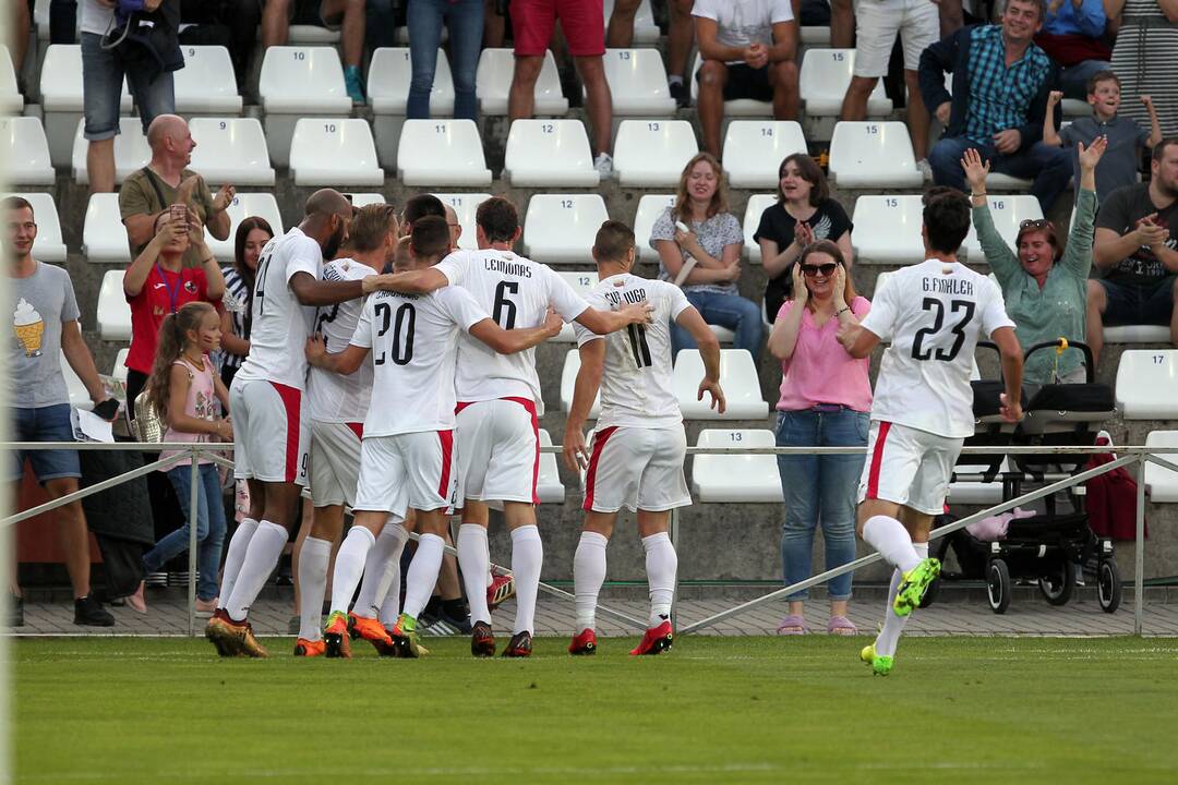 Po klubų sėkmės – ženklus A lygos progresas UEFA šalių reitinge