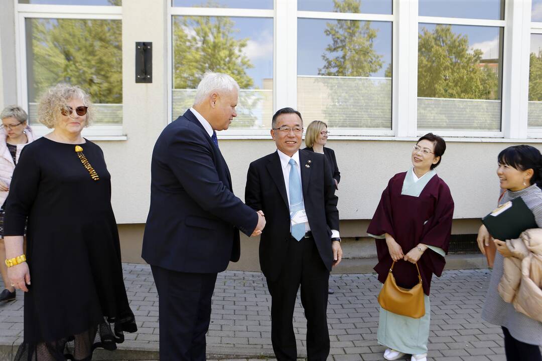 Vadovai: iškilmingame renginyje svečiavosi V.Grubliauskas, Japonijos Kudžio miesto meras J.Endo.