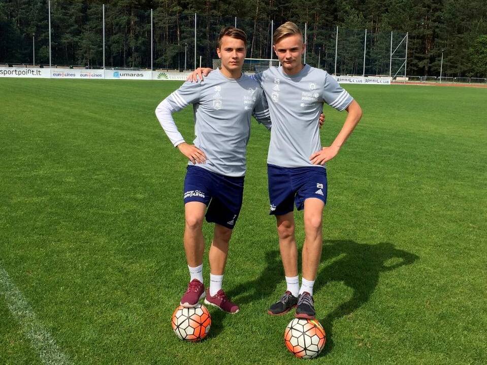 Utenoje – tramplinas jauniems futbolininkams