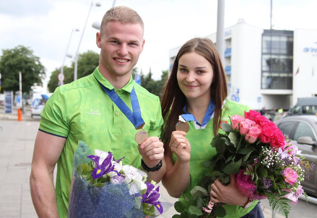 Vasilijus Lendelis ir Miglė Marozaitė.