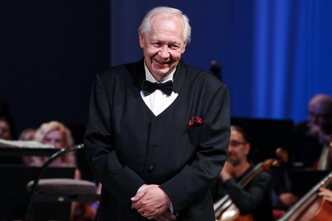 Iniciatorius: dirigentas S.Domarkas Jaunųjų talentų festivalį sumanė ir pradėjo prieš du dešimtmečius.