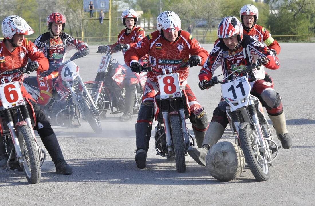 Kretingoje vyks motobolo rungtynės