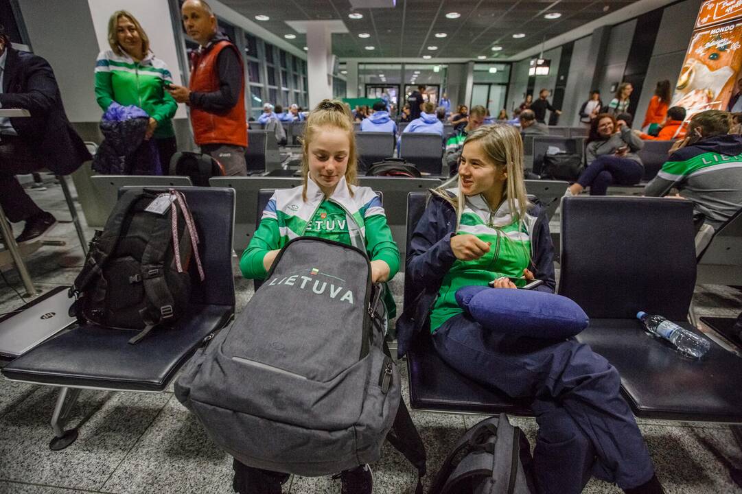 Sportininkai įsikūrė olimpiniame kaimelyje