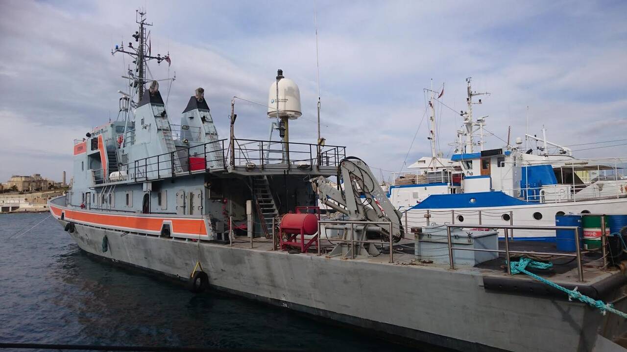 Misija: jūrų kapitonas J.Liepuonius jau ne pirmą kartą plaukioja apsaugos laivu „A 963 Stern“.