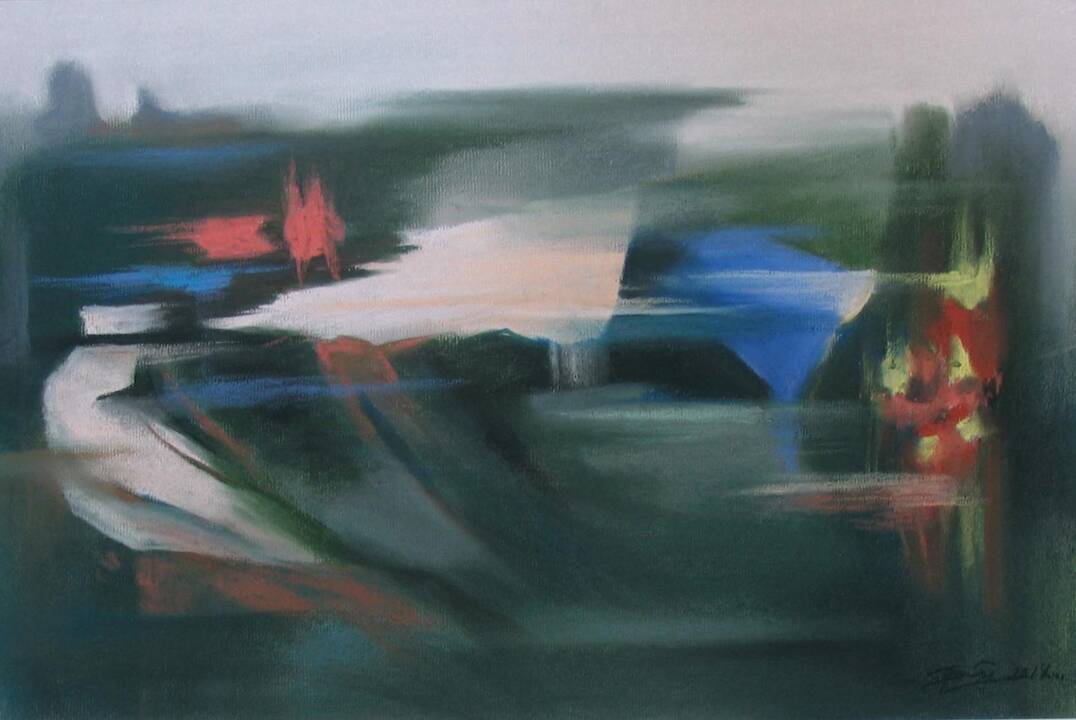 V.A.Jakščio pastelė.