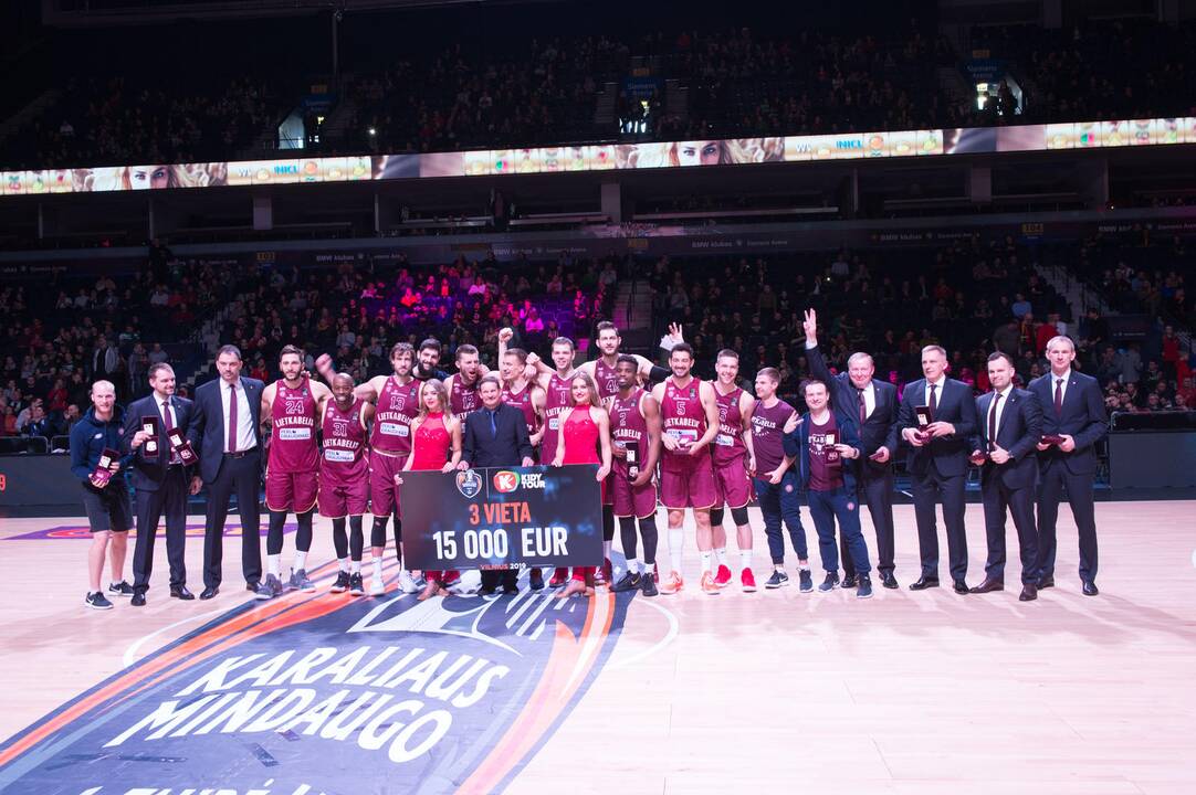 Karaliaus Mindaugo taurė: "Lietkabelis" - "Neptūnas"