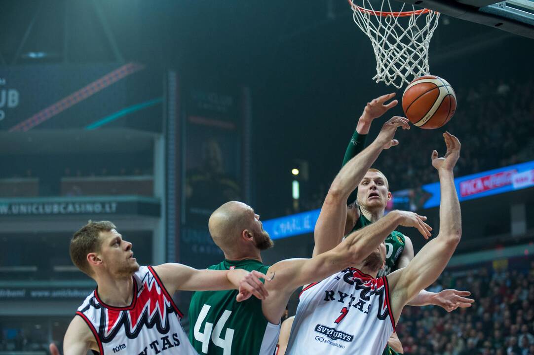 „Rytas“ įveikė Kauno „Žalgirį“ ir laimėjo taurę