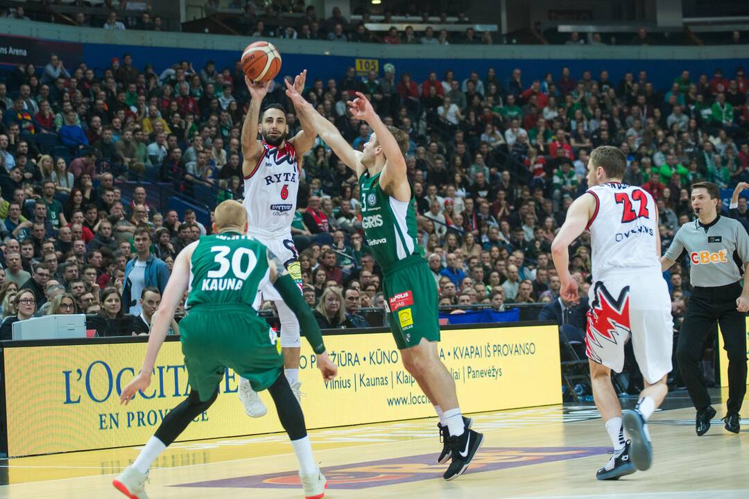 „Rytas“ įveikė Kauno „Žalgirį“ ir laimėjo taurę