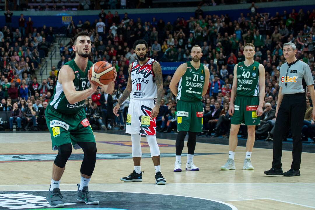 „Rytas“ įveikė Kauno „Žalgirį“ ir laimėjo taurę
