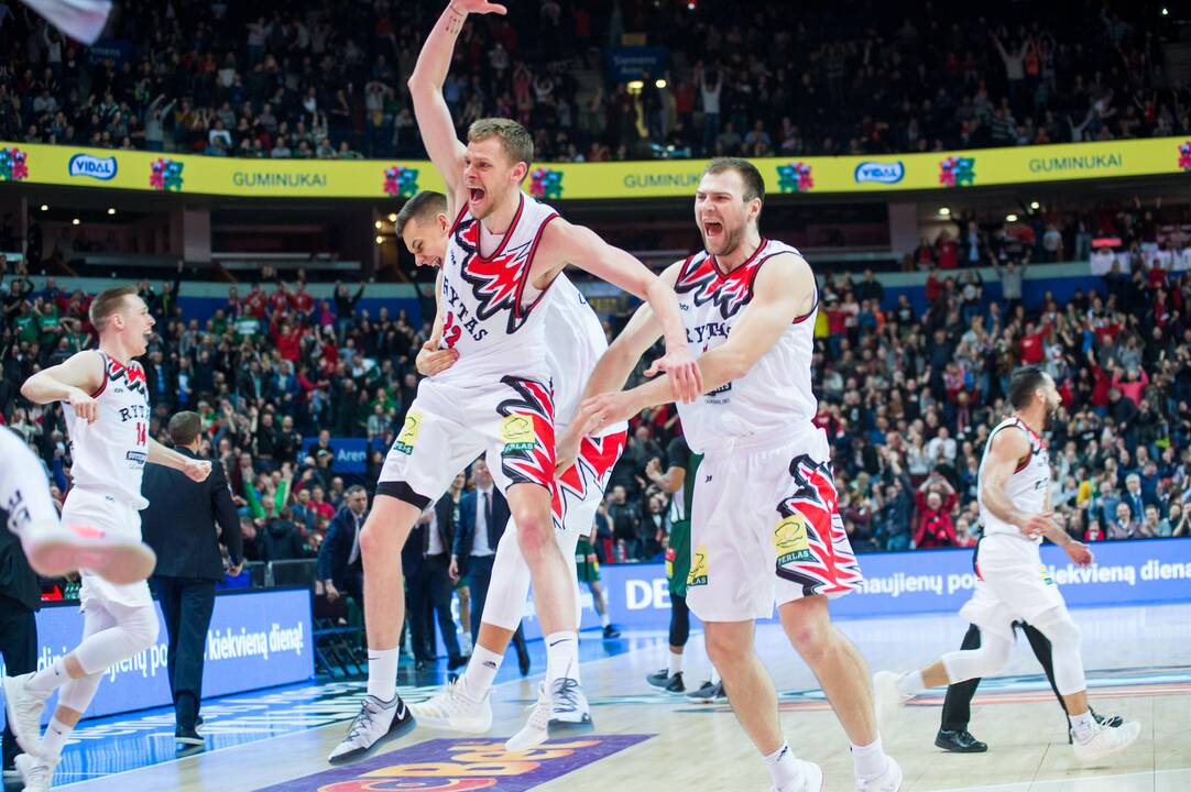 „Rytas“ įveikė Kauno „Žalgirį“ ir laimėjo taurę