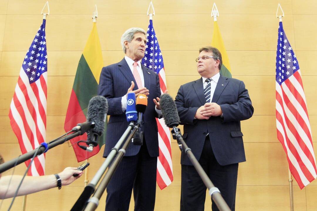 John Kerry spaudos konferencija