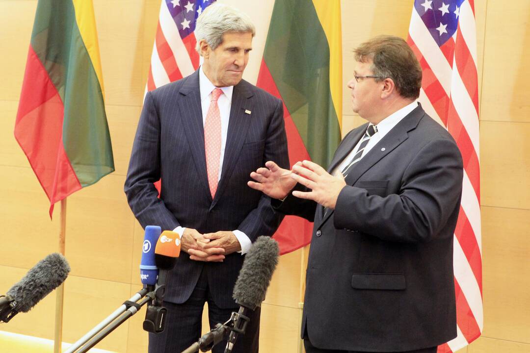 John Kerry spaudos konferencija