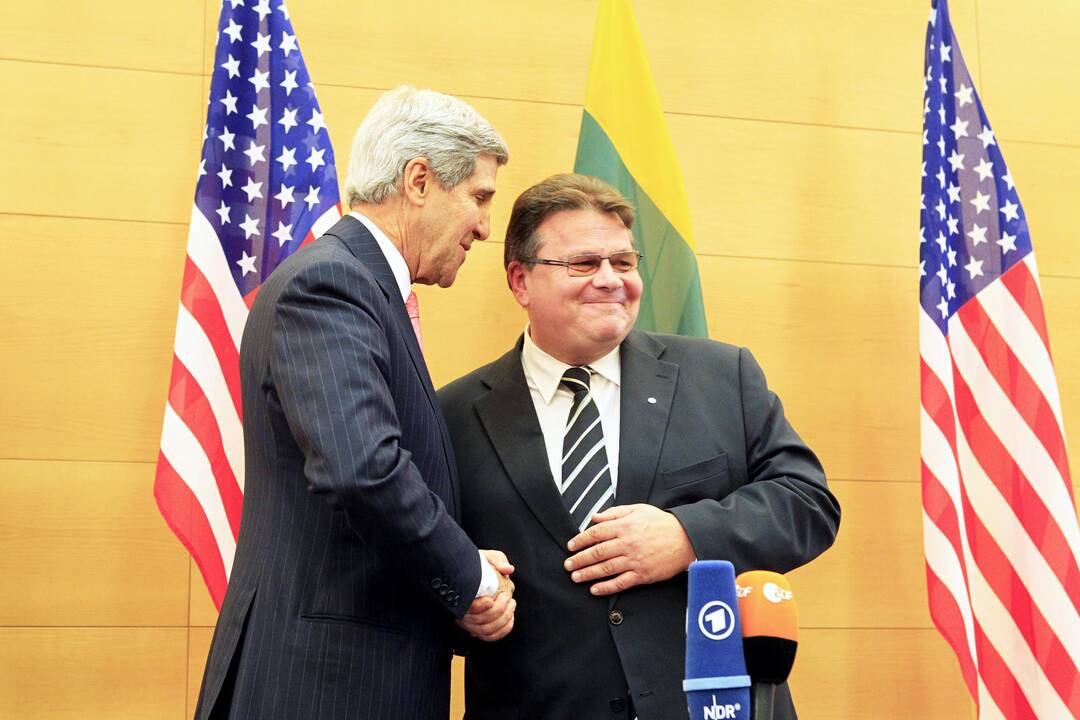 John Kerry spaudos konferencija