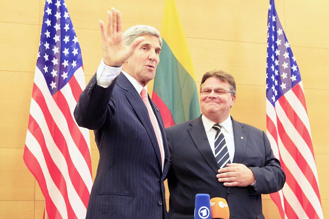 John Kerry spaudos konferencija