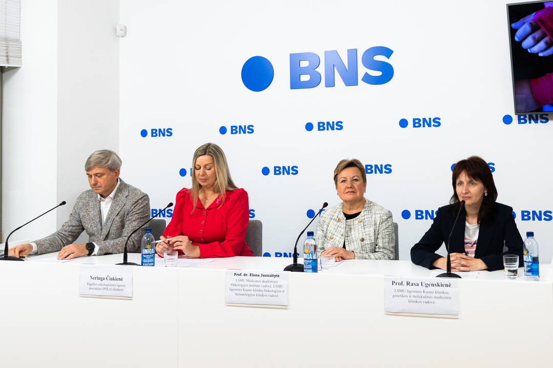 Spaudos konferencija „Krūties vėžys: ar visos Europos sąjungos moterys turi vienodas galimybes?“