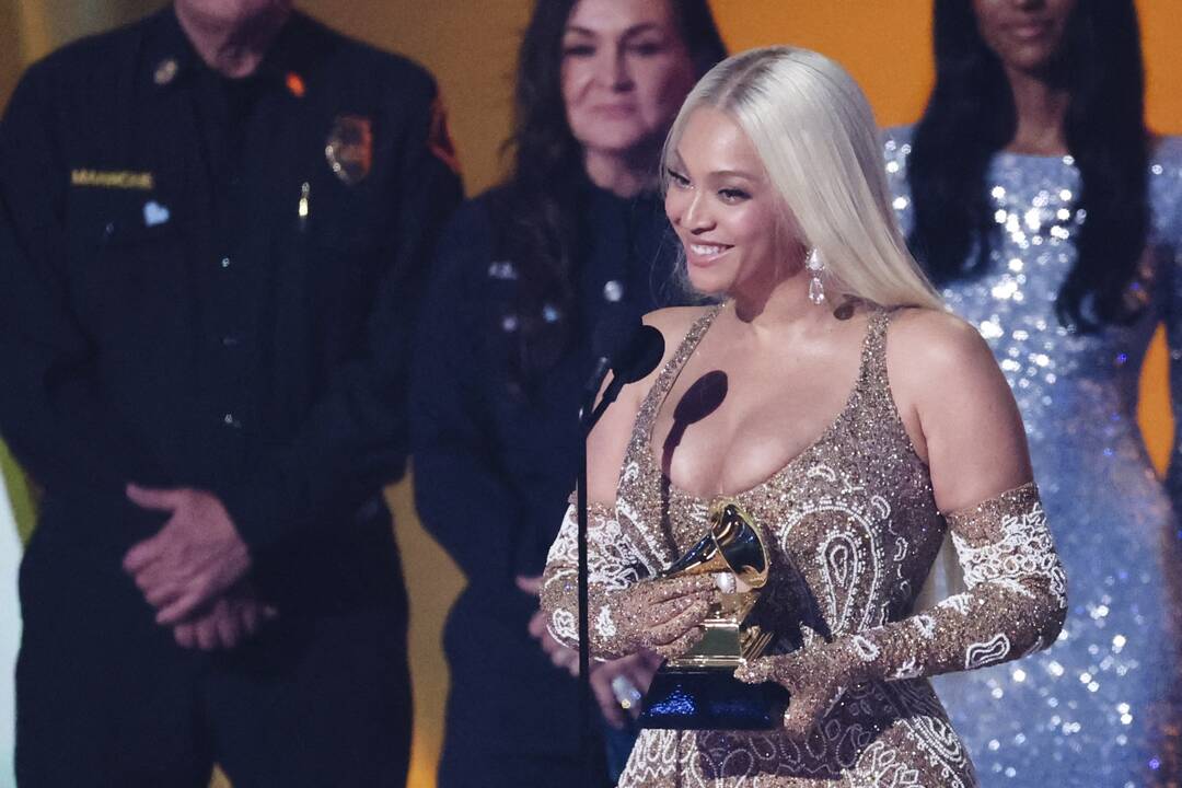 „Grammy“ apdovanojimų akimirkos