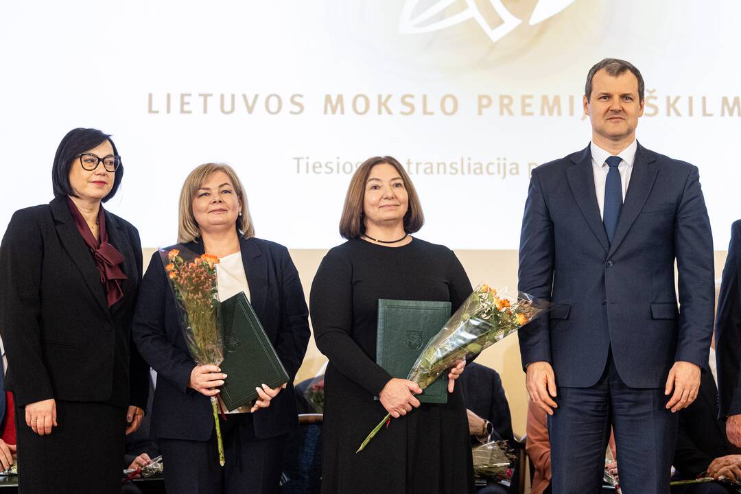 Lietuvos mokslo premijų įteikimo ceremonija