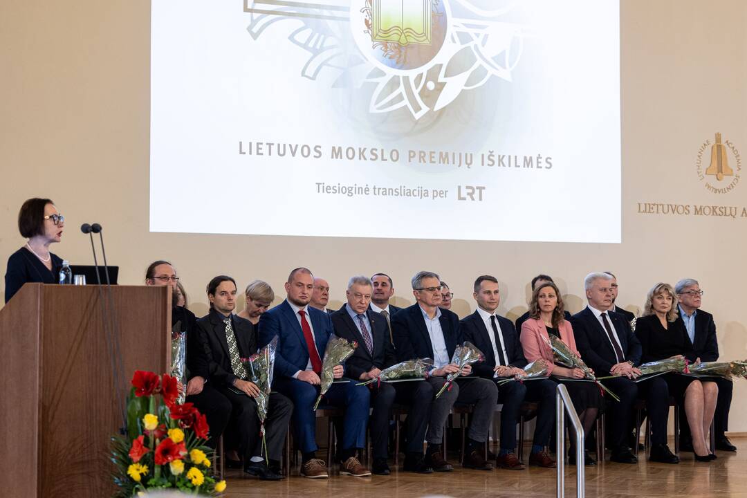 Lietuvos mokslo premijų įteikimo ceremonija