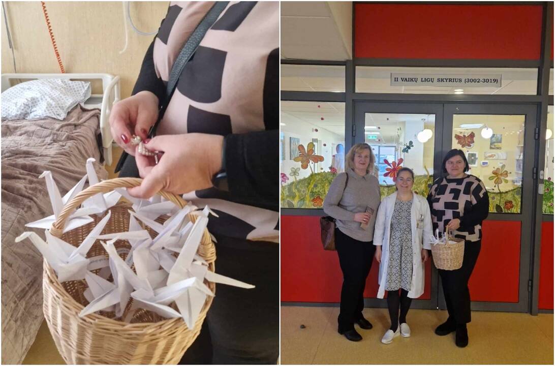 Vilties gervės mažiesiems ligoniams