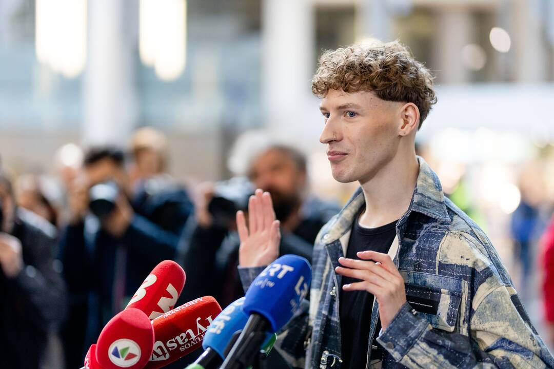  Silvester Belt išlydėtuvės į „Euroviziją“
