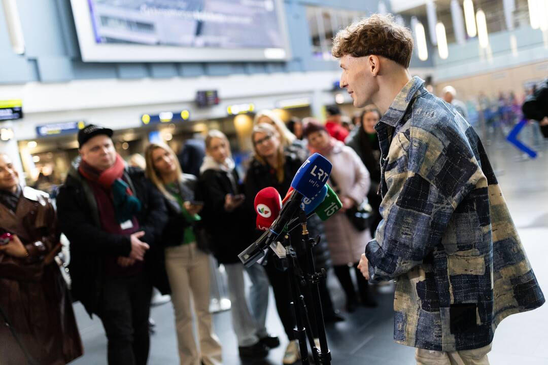  Silvester Belt išlydėtuvės į „Euroviziją“