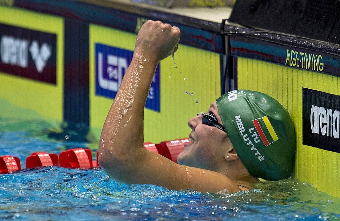 R. Meilutytė laimėjo antrą olimpinių žaidynių Kinijoje aukso medalį