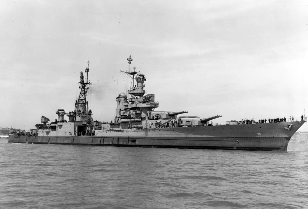 „USS Indianapolis“ 1945 m.