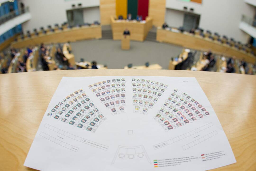 Griežtinama kontrolė Seime: nebeįleis karščiuojančių, kosinčių ir sloguojančių