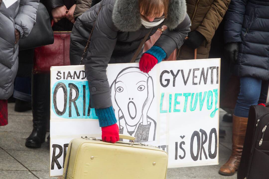 Pedagogų streikas bus tęsiamas