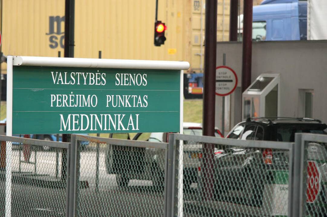 Medininkų punkto laukia remontas, pralaidumas gali sumažėti perpus