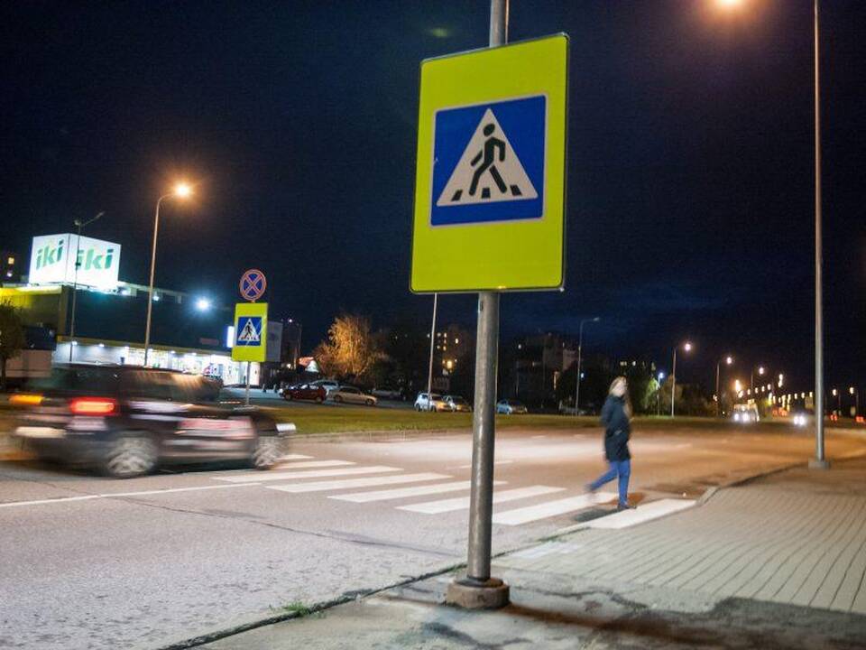 Saugumas: pėstieji neturėtų galvoti, kad perėja pati savaime užtikrina jų saugumą kelyje.