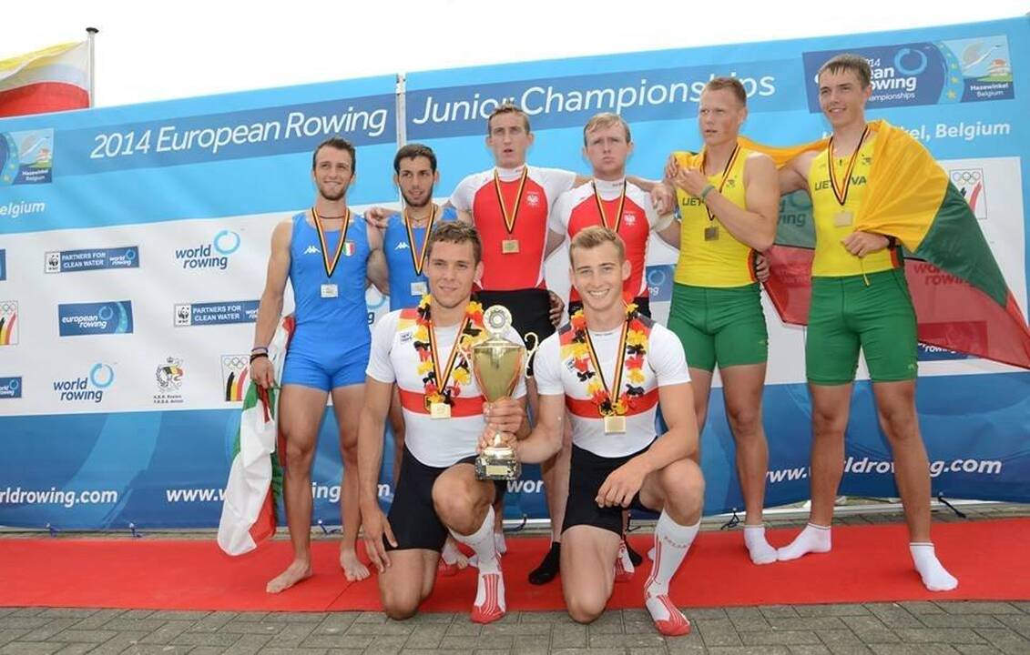 Kauno irklavimo mokyklos auklėtiniai grįžta su medaliais