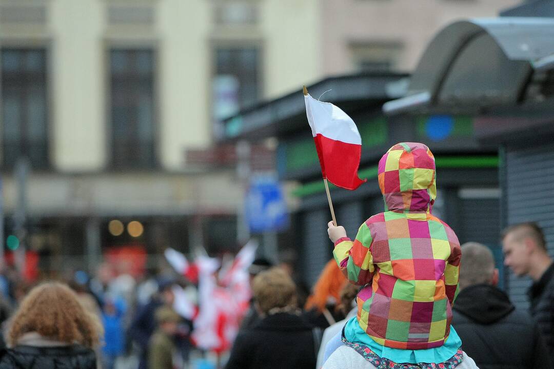 "Nepriklausomybės maršas" Varšuvoje