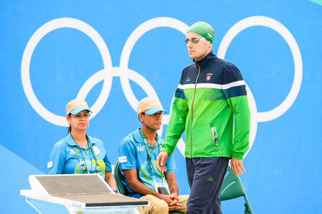 J. Kinderio pasirodymas olimpiadoje
