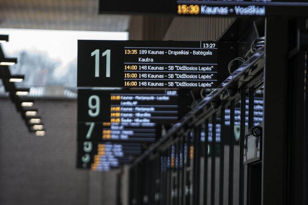 Kauno autobusų stotis dirbs visą parą