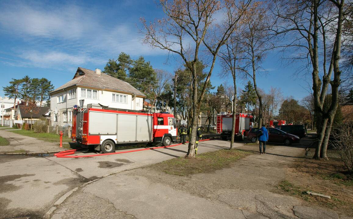 Gaisras Panemunėje