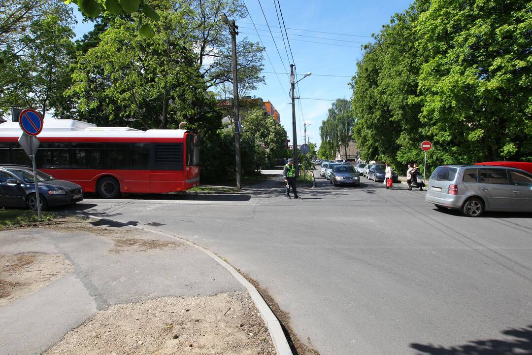 Avarija Aušros gatvėje