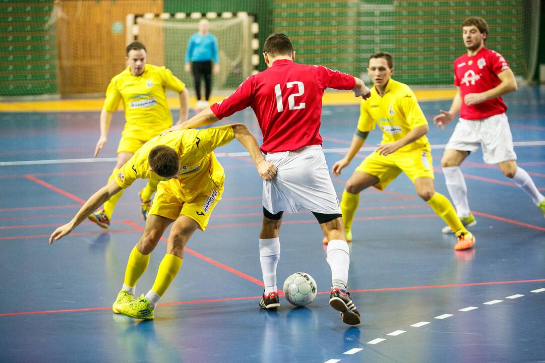 Salės futbolas : Kauno „Vytis-Zenitas“ – „Vievio žiedas“