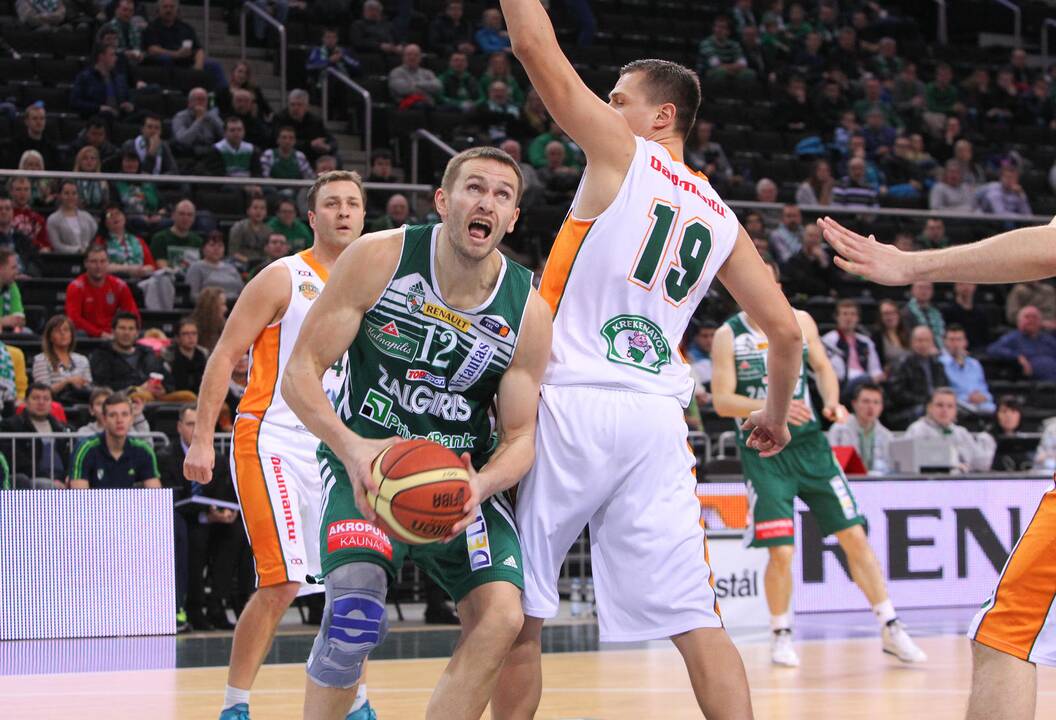 LKL rungtynės "Žalgiris - Nevėžis"