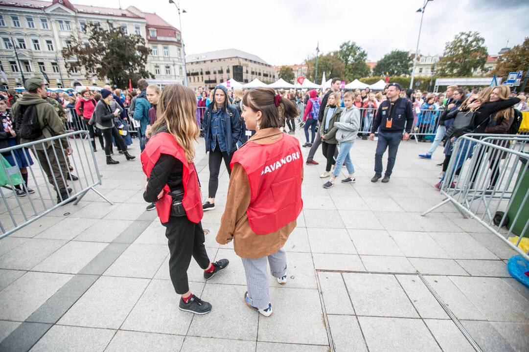 Jaunimas laukia popiežiaus Pranciškaus