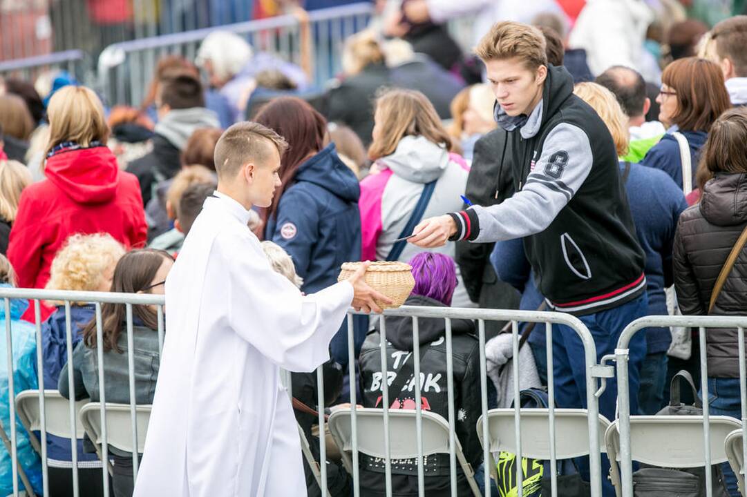 Jaunimas laukia popiežiaus Pranciškaus