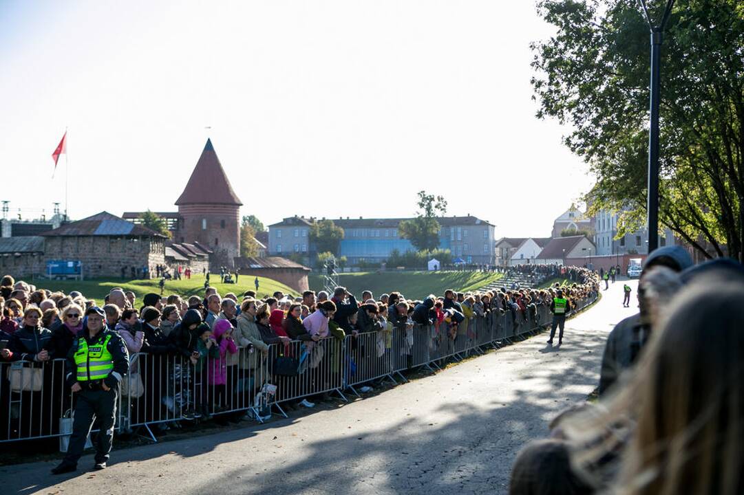 Popiežius Pranciškus meldėsi Santakos parke