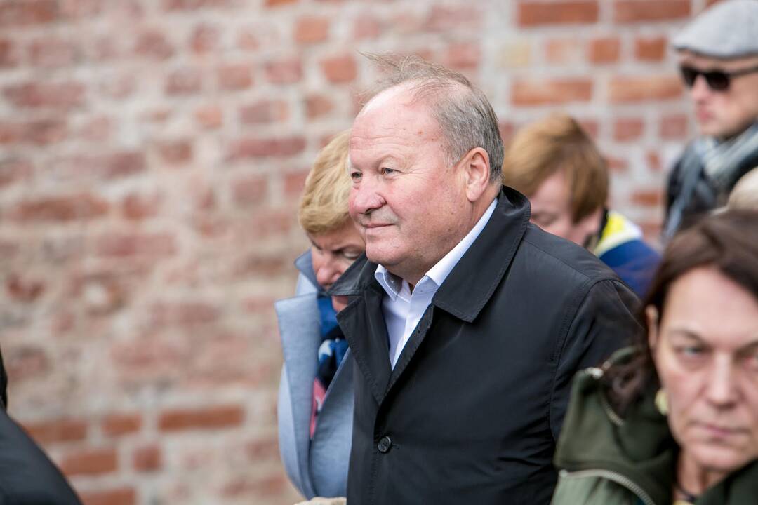 Popiežius Pranciškus meldėsi Santakos parke