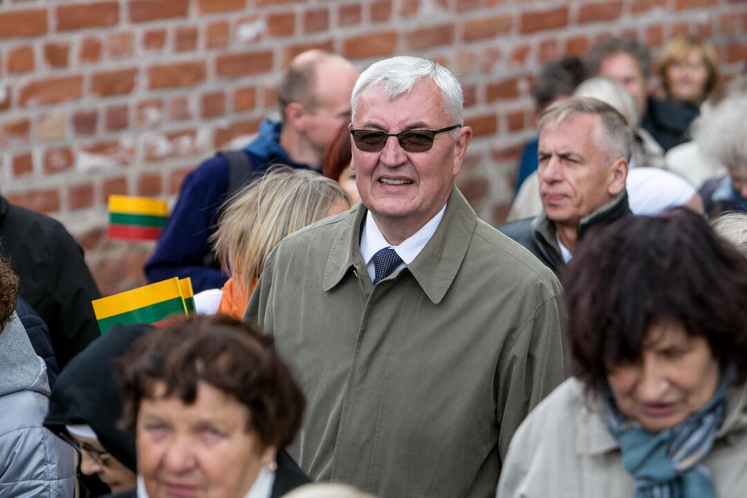 Popiežius Pranciškus meldėsi Santakos parke
