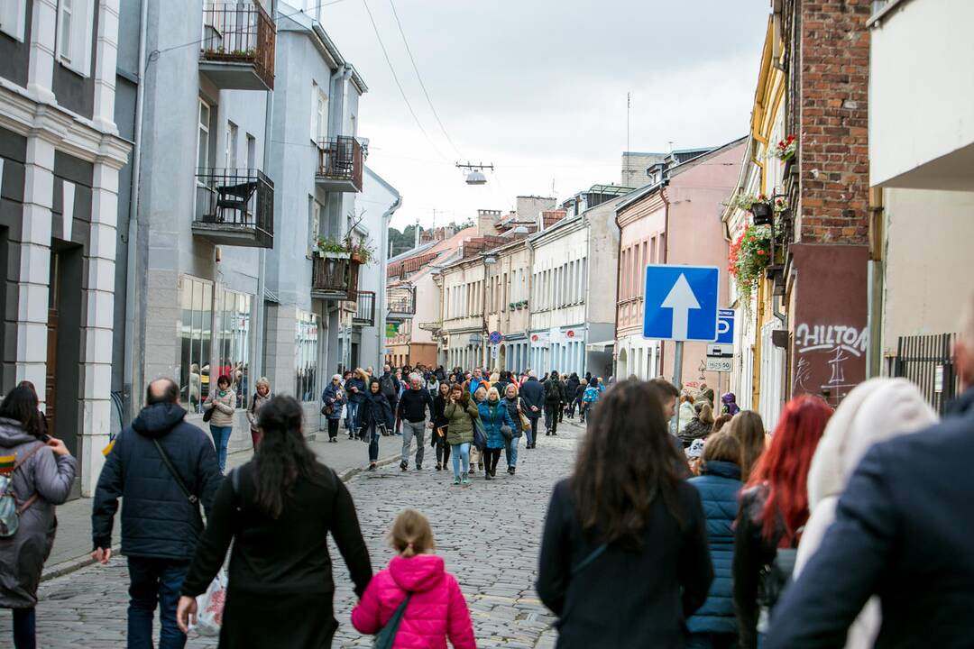 Popiežius Pranciškus meldėsi Santakos parke